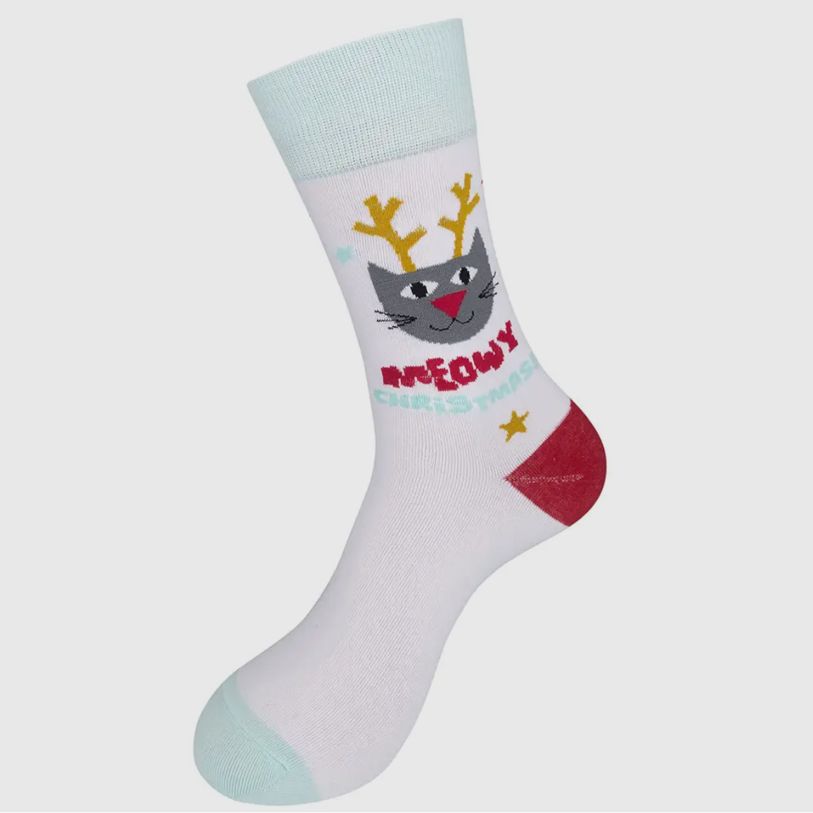 Meowy Christmas Socks