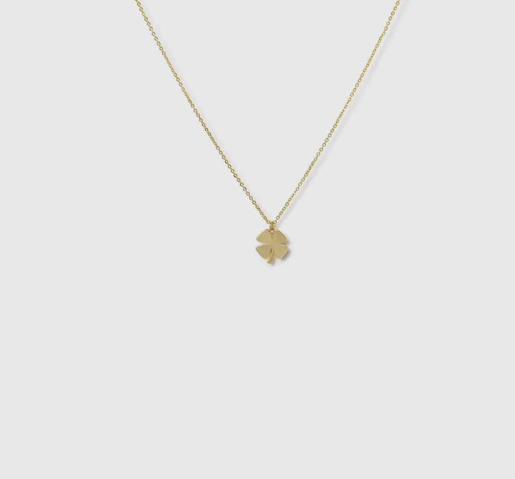 Lucky You Four-Leaf Clover Necklace