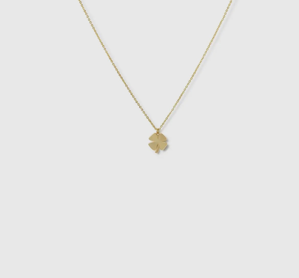 Lucky You Four-Leaf Clover Necklace