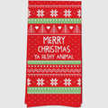 Merry Christmas Tea Towel
